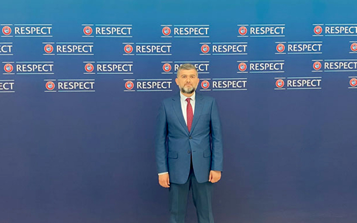 AFFA rəsmisi UEFA-nın proqramına mentor seçildi