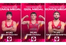 Azərbaycan güləşçiləri Avropa çempionatına 1 qızıl, 2 gümüş medalla başladılar