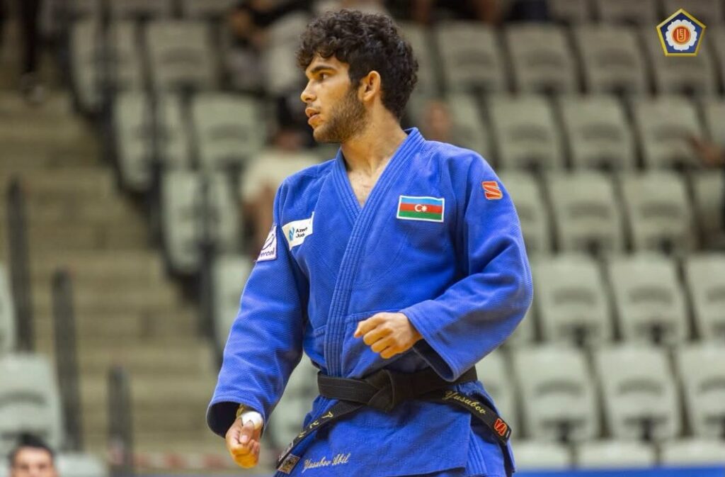 Azərbaycan cüdoçusu Praqada gümüş medal qazandı